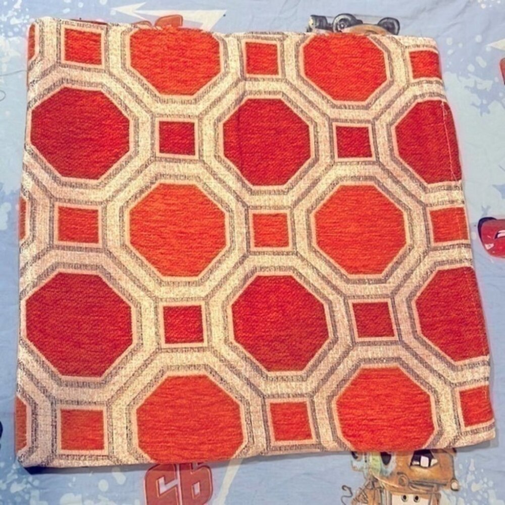 5PC Set Orange Cushion Pillow Cover, decorative pillow cover - Picture 1 of 3